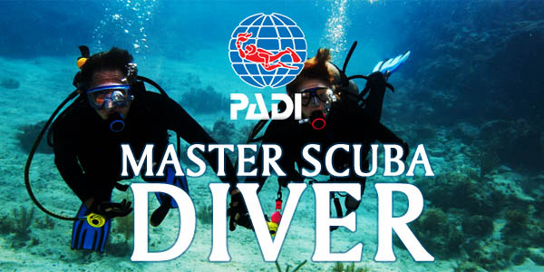 PADI Master Scuba Diver